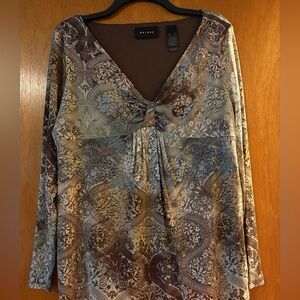 Axcess Multicolor Paisley Blouse